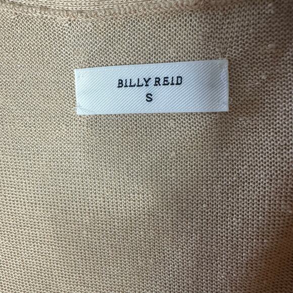 Billy Reid Linen Blend Duster Vest - Picture 2 of 5